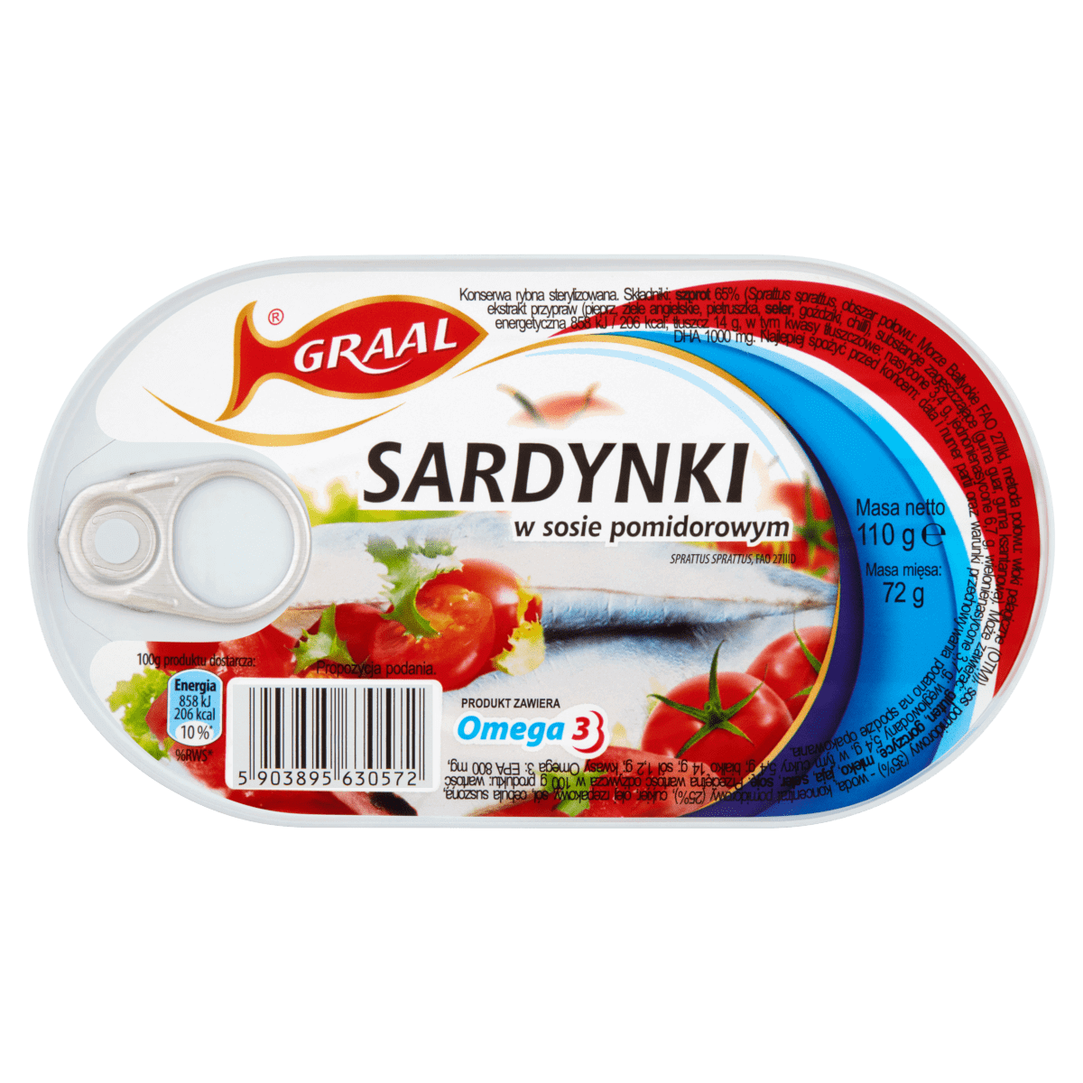 Sardynki W Sosie Pomidorowym Graal